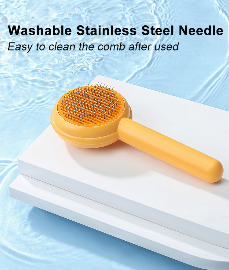 Cat Brush One Click Cleaning - Firay Firay Firay Cat Brush One Click Cleaning